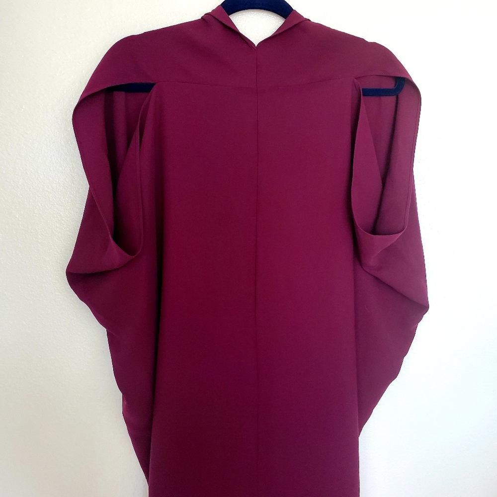 Daina draped sheathe dress